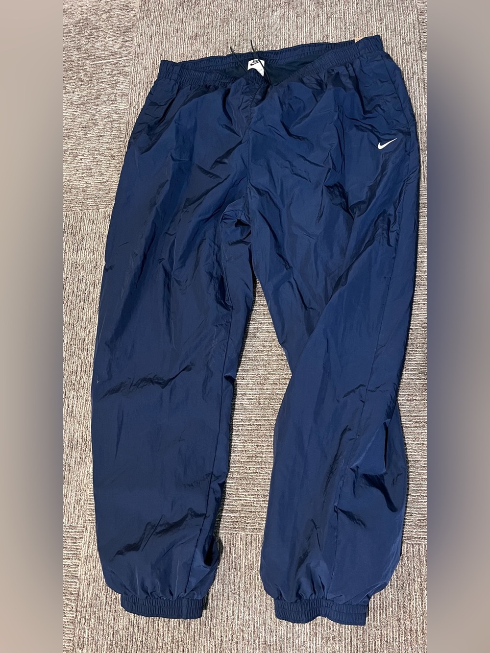 Nike Navy Lightweight Jogger Pants with Lining, XL